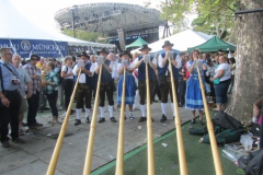 Feier nach der Parade